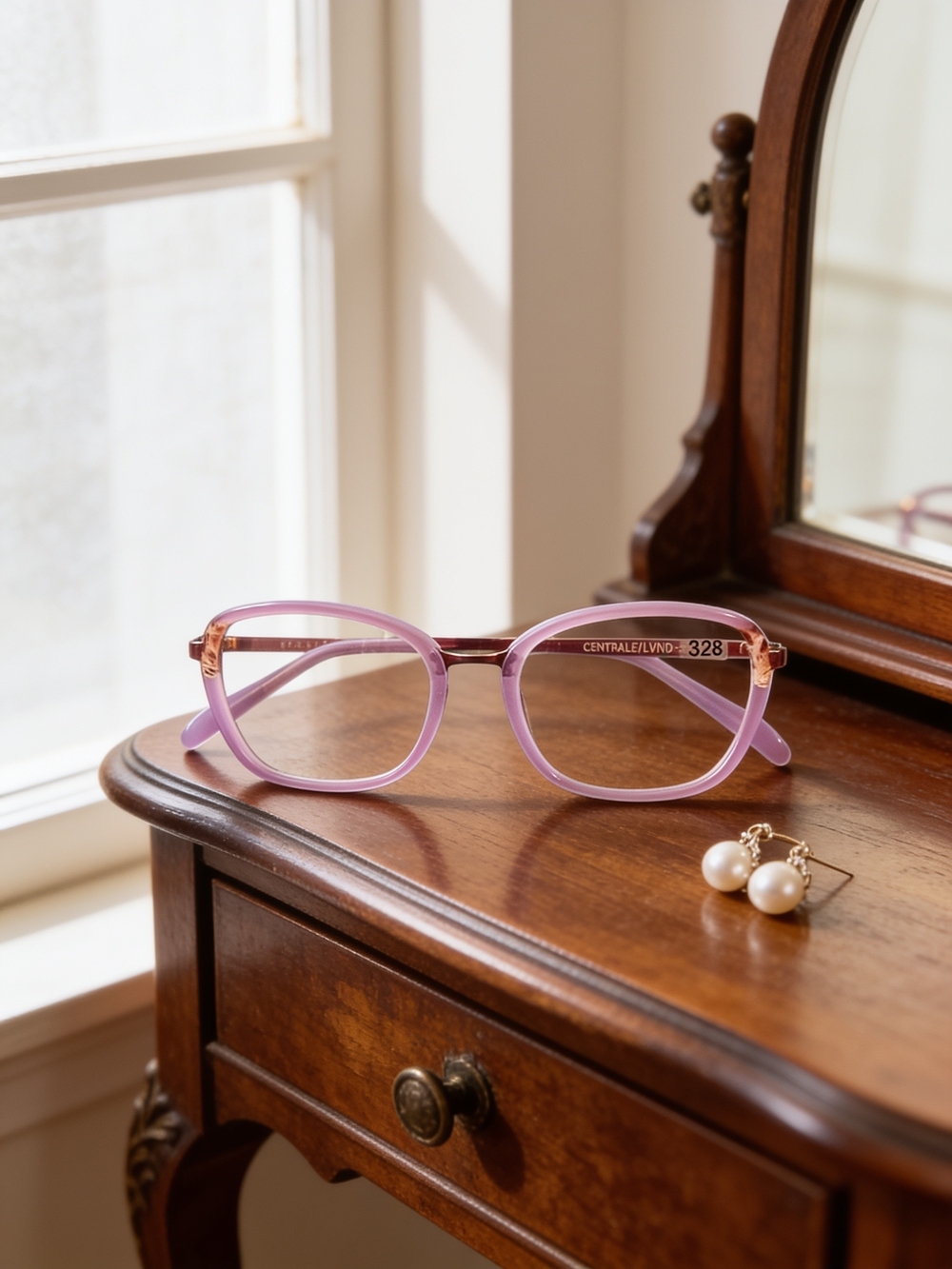 Red Rose by OGI "Centrale" Women's Eyeglasses - 53-18-145 (NWT)